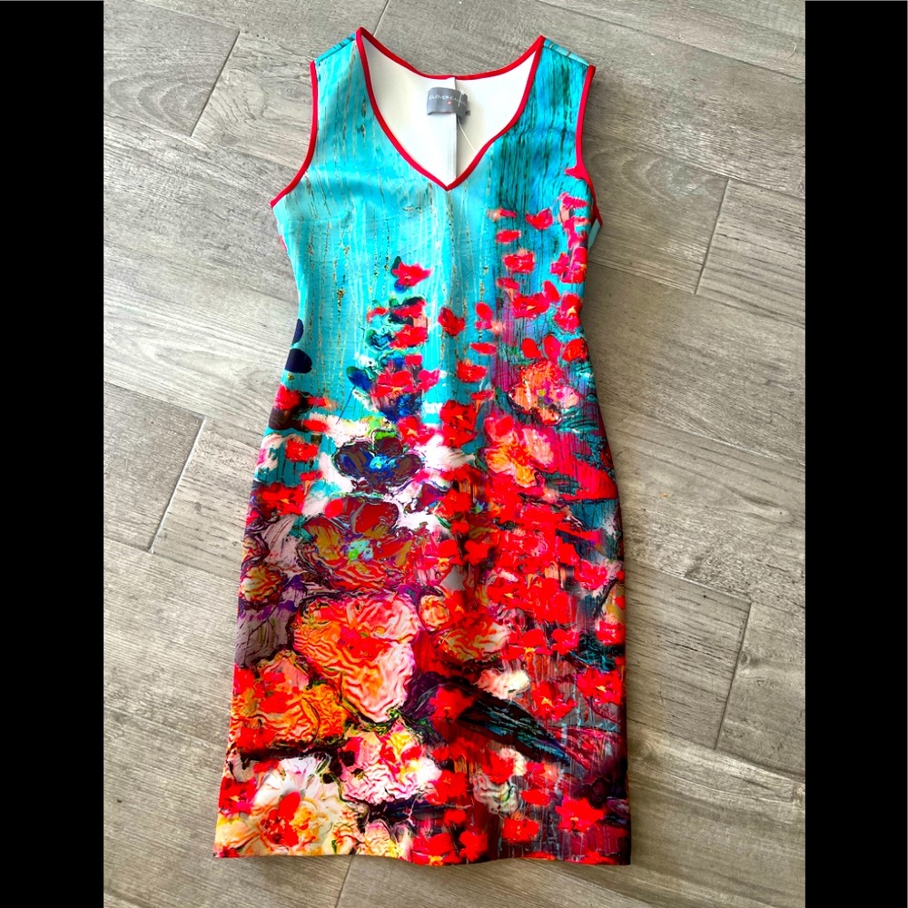 Clover Canyon Bodycon floral dress size s